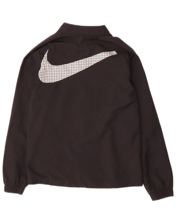 Nike Boys CR7 Graphic Tracksuit Top Jacket 10-11 Years Medium Black