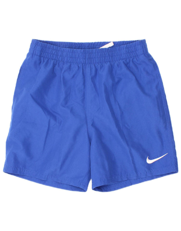 Nike Boys Sport Shorts 12-13 Years Large Blue Polyester