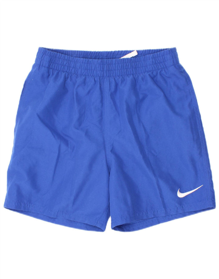Nike Boys Sport Shorts 12-13 Years Large Blue Polyester