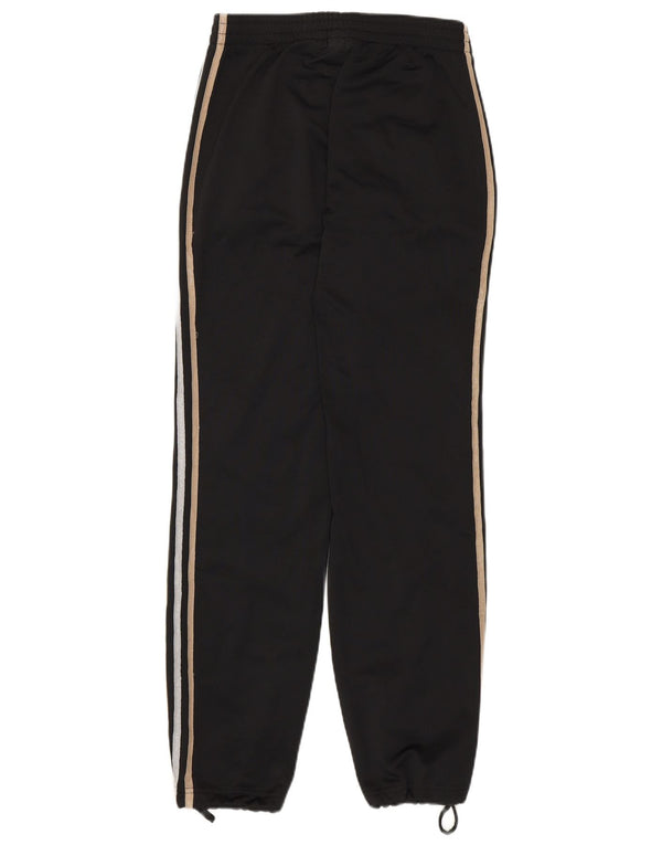 ADIDAS Womens Tracksuit Trousers Joggers UK 4/6 XS  Black Polyester