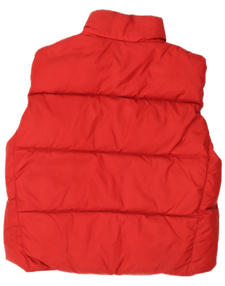 Gap Mens Padded Gilet UK 40 Large Red Nylon