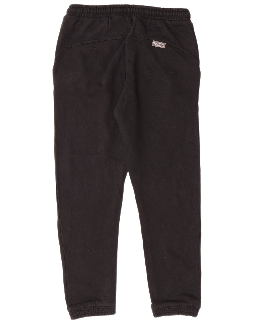 KAPPA Mens Tracksuit Trousers Joggers Medium  Black Cotton