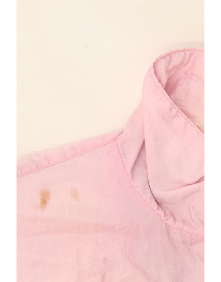 VINTAGE Womens Oversized Full Tracksuit UK 14 Medium  Pink Colourblock