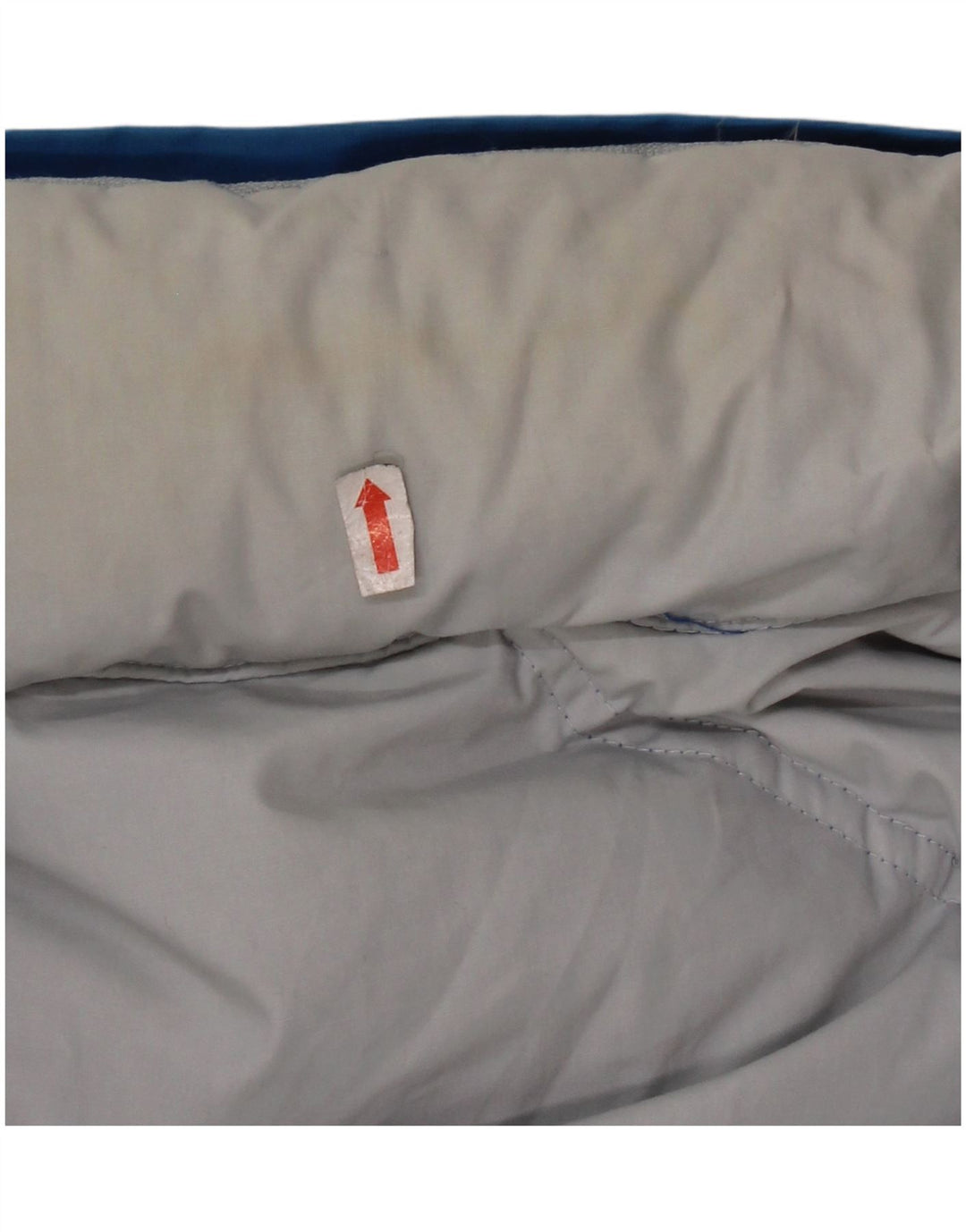 Diadora Mens Hooded Reversible Padded Jacket UK 40 Large Blue Polyester