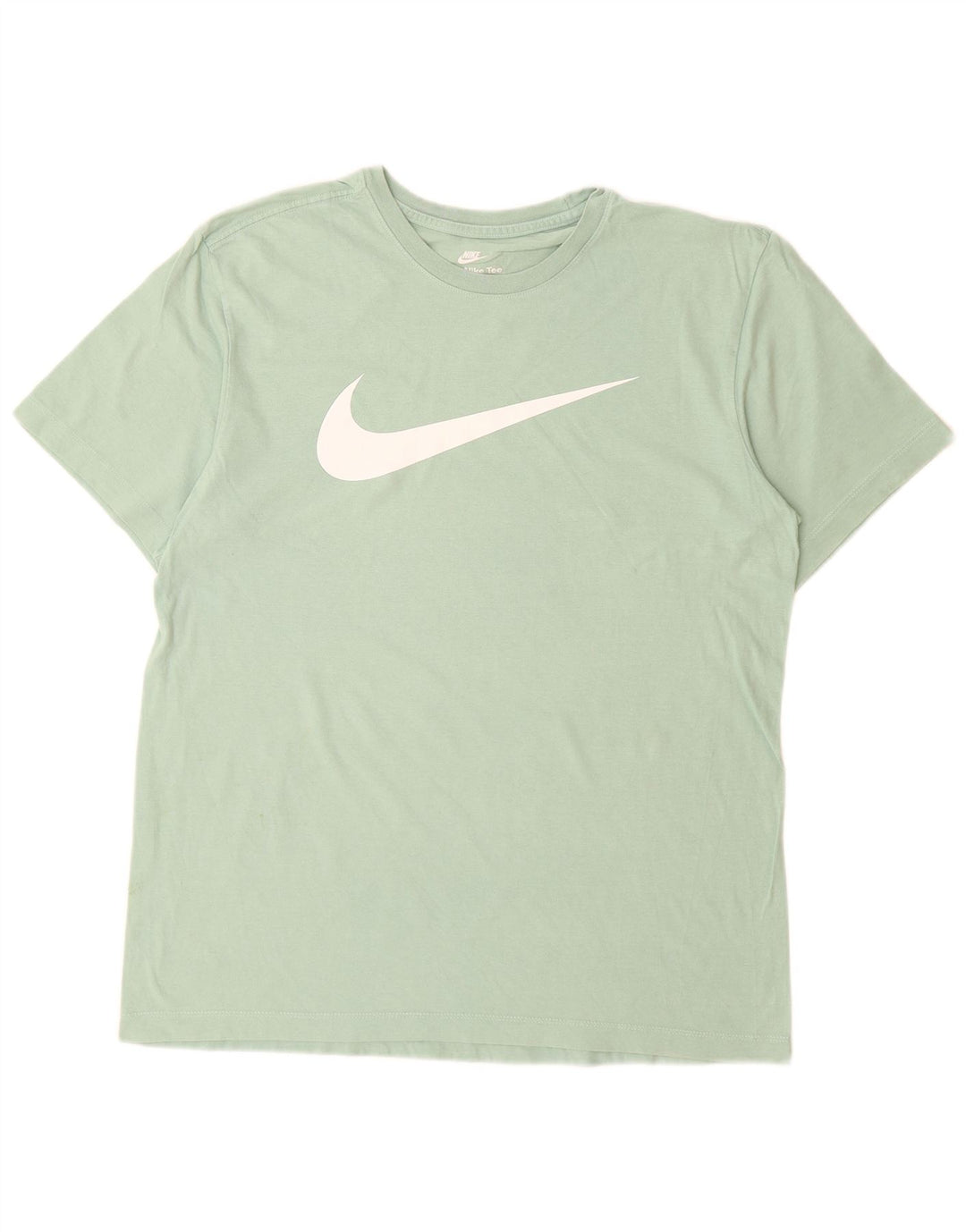NIKE Mens Regular Fit Graphic T-Shirt Top Medium Turquoise