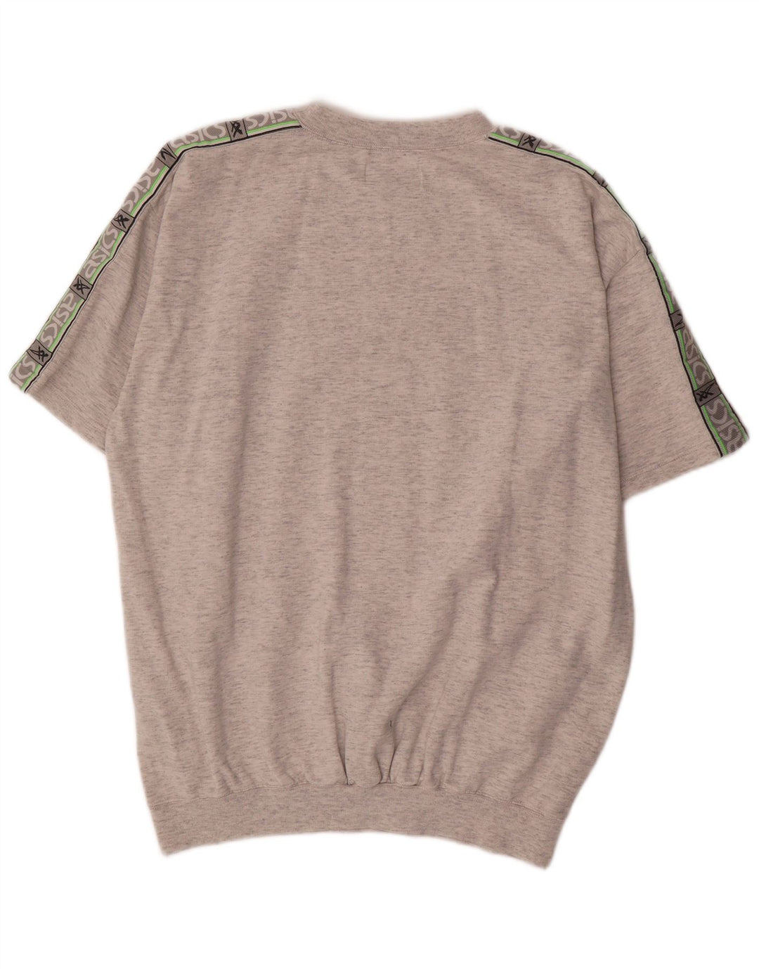 ASICS Mens Graphic T-Shirt Top XL Grey