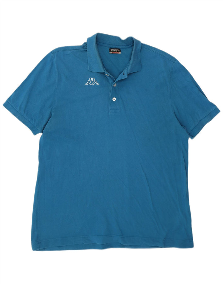Kappa Mens Polo Shirt XL Blue