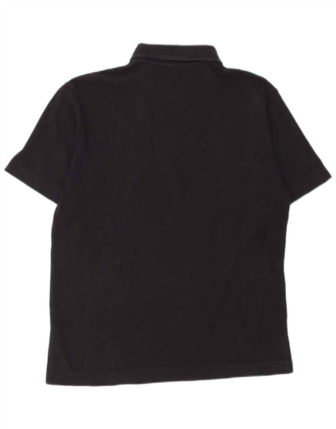 Kappa Mens Polo Shirt Large Black Cotton