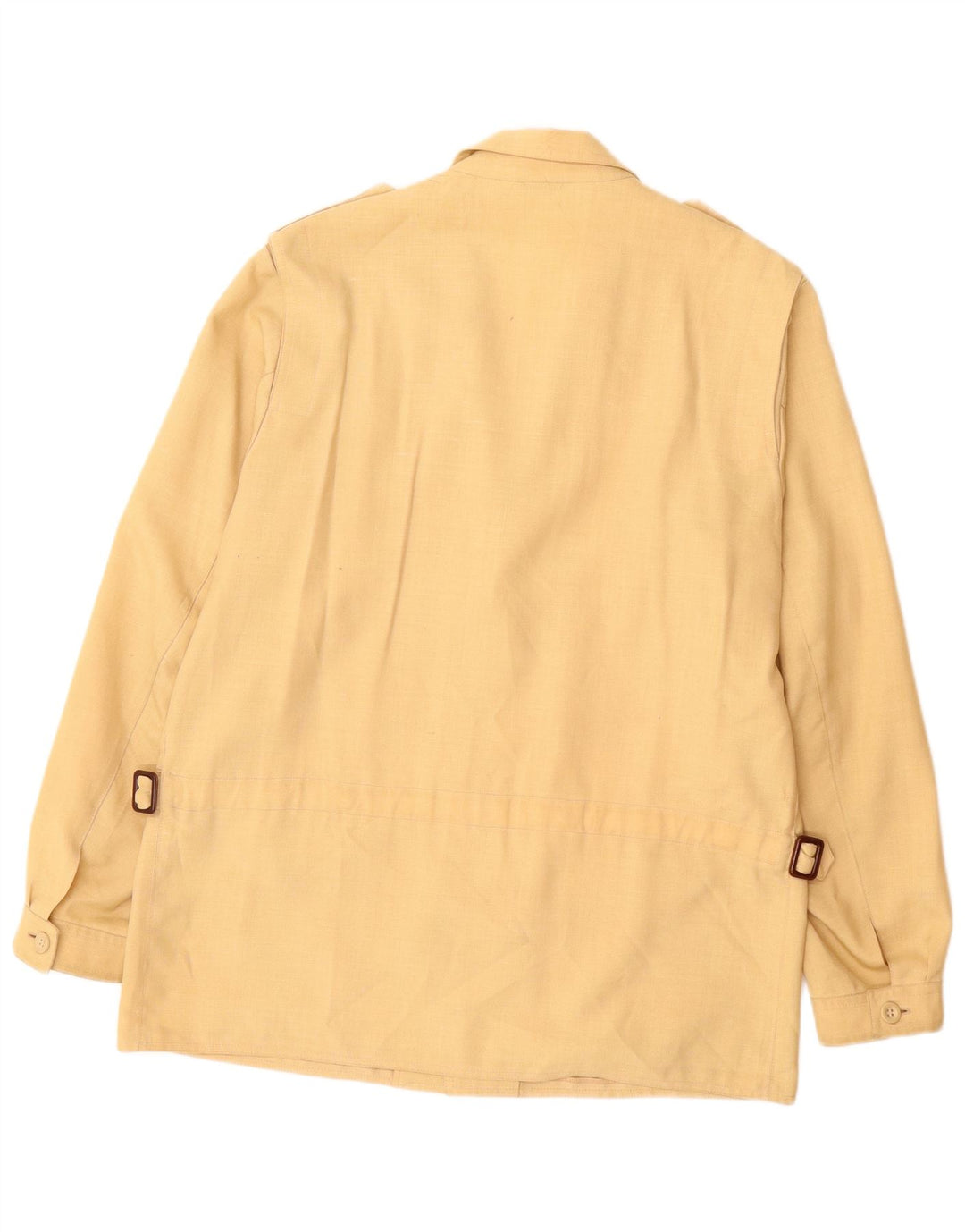BIGNAMI Mens Military 3 Button Blazer Jacket UK 40 Large Beige