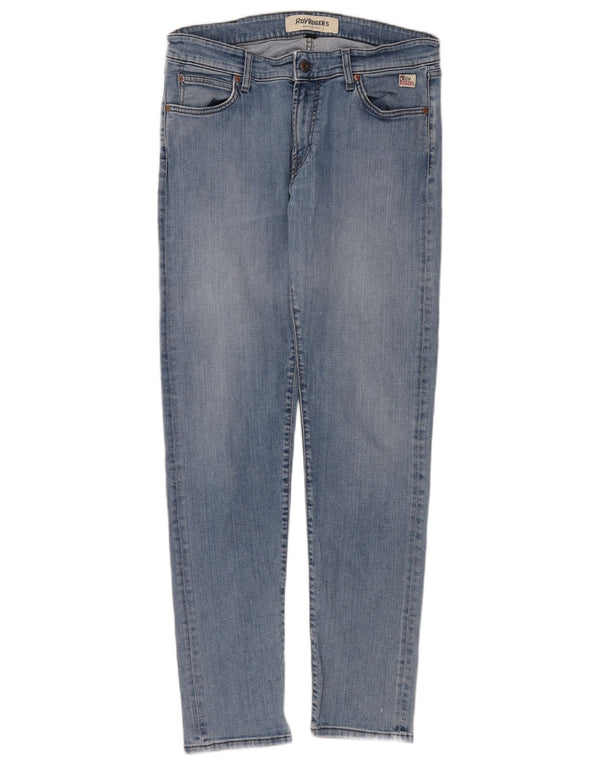 Roy Rogers Womens Skinny Jeans W35 L32 Blue