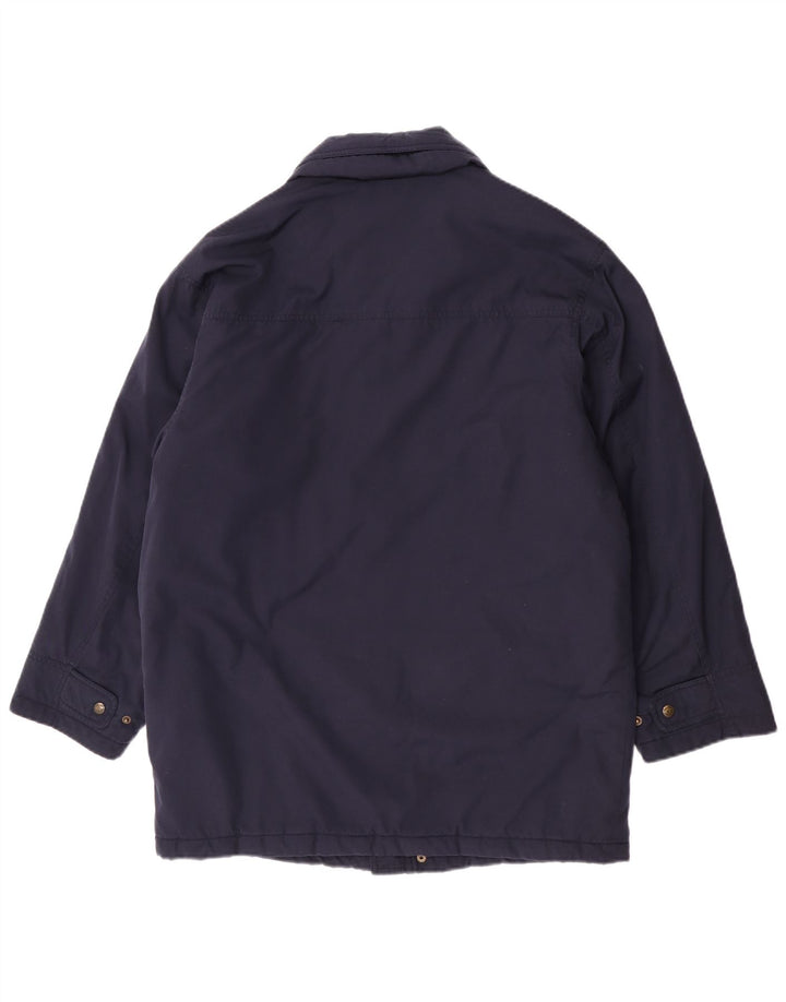 European Project Mens Overcoat UK 38 Medium Navy Blue