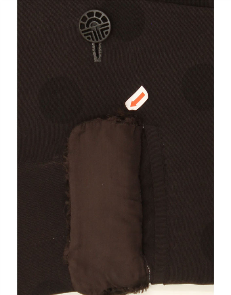 LOUIS FERAUD Womens 1 Button Blazer Jacket UK 8 Small Black Polka Dot Vintage Louis Feraud and Second-Hand Louis Feraud from Messina Hembry 