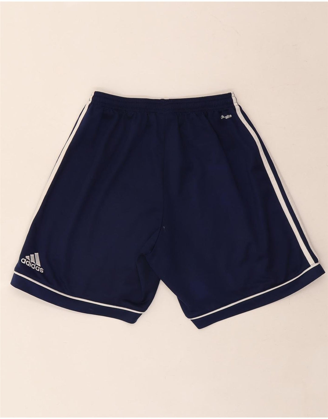 NIKE Mens Climalite Sport Shorts Medium Navy Blue Polyester