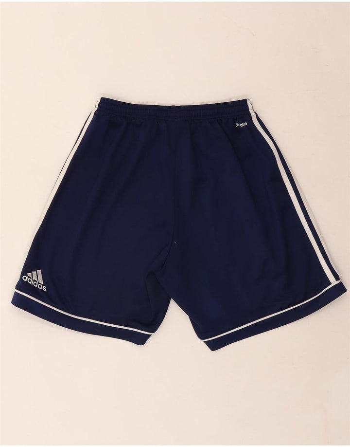 NIKE Mens Climalite Sport Shorts Medium Navy Blue Polyester