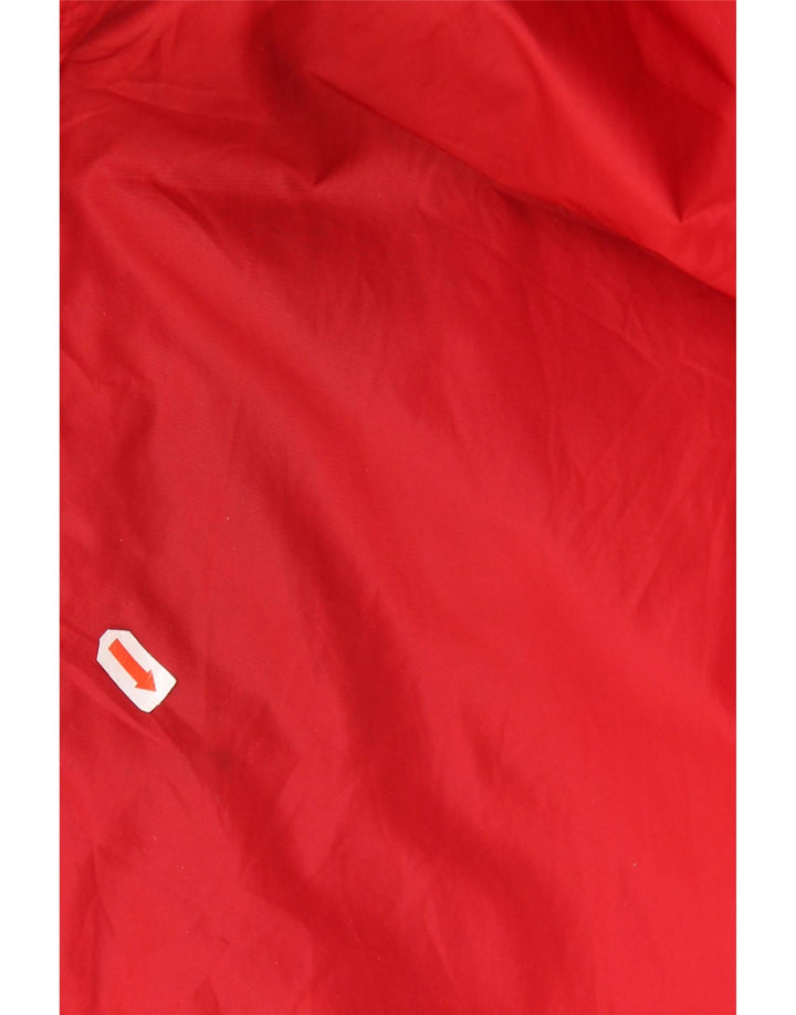 NIKE Mens Tracksuit Trousers Large  Red Nylon