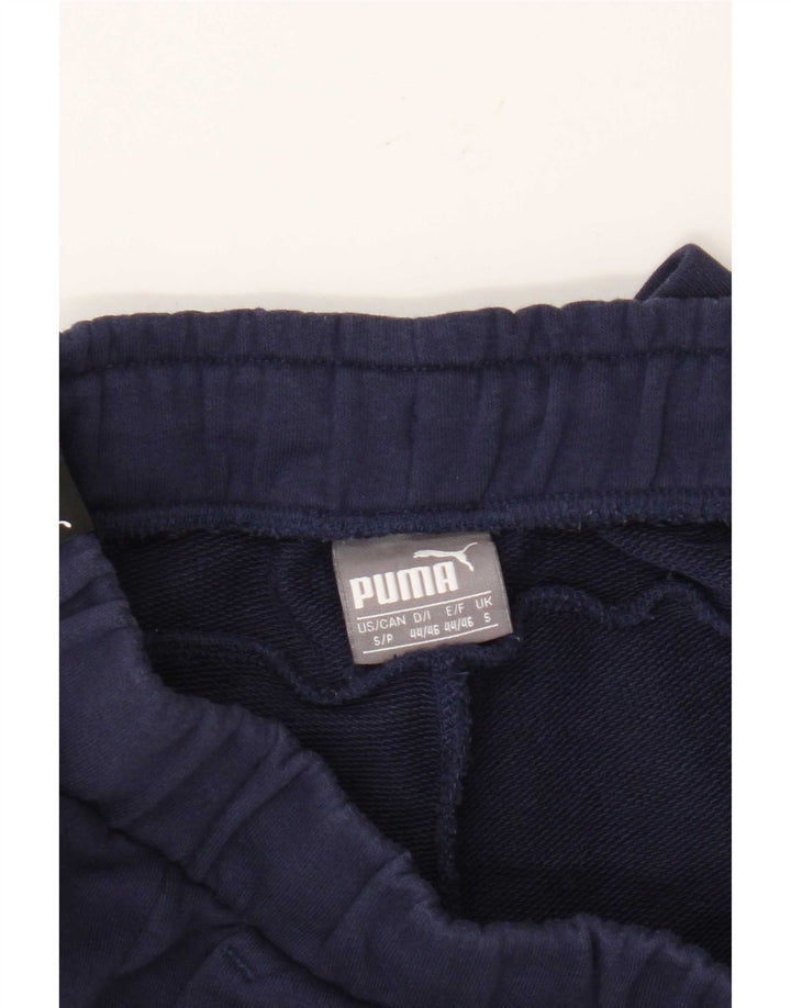 Puma Mens Graphic Sport Shorts Small  Navy Blue