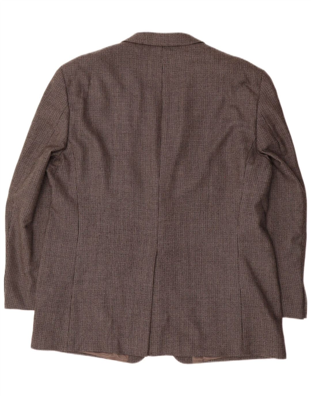 Chaps Mens 2 Button Blazer Jacket UK 48 3XL Grey Wool