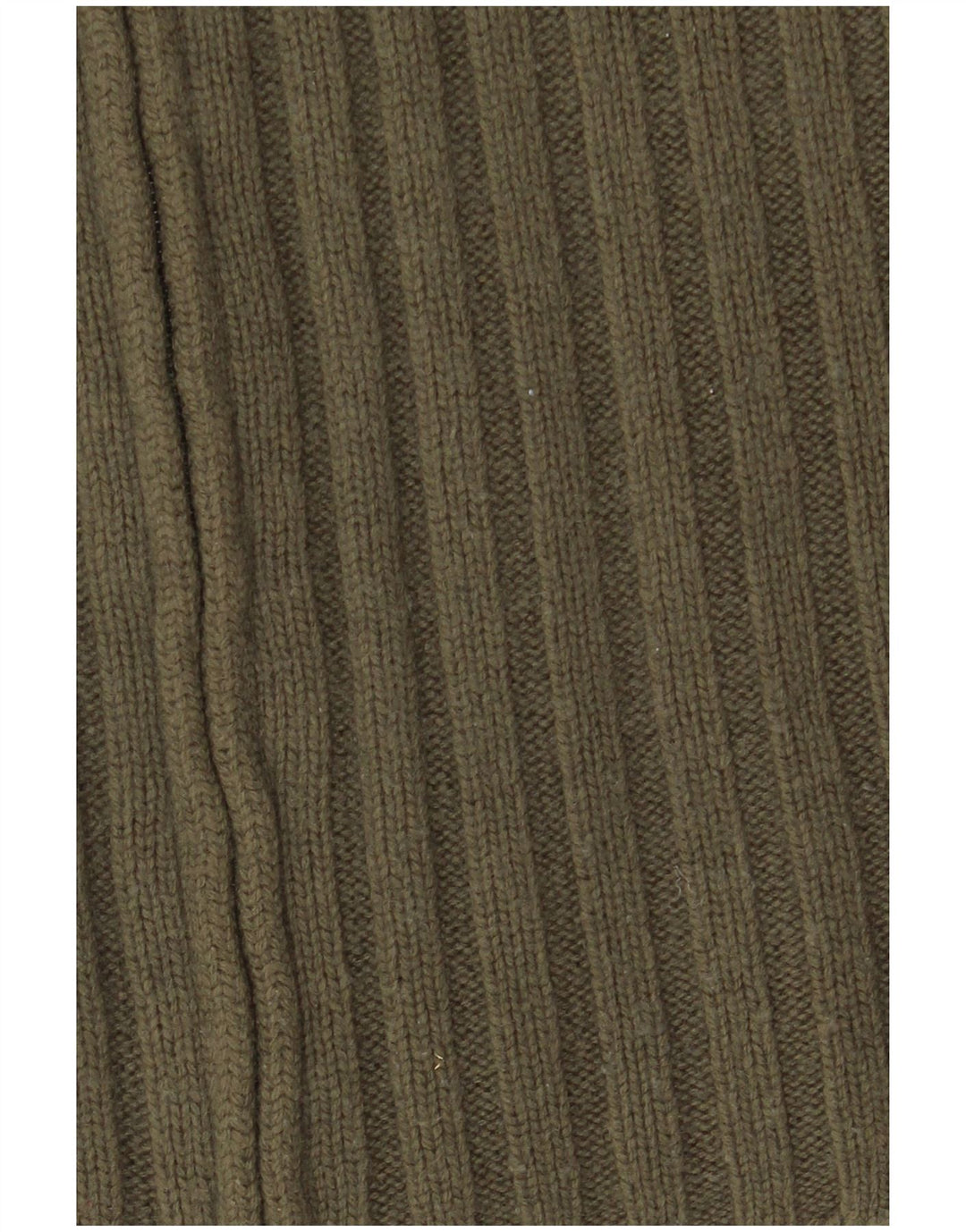 Levi's Mens Full Zip Cardigan Sweater Large Khaki Lambswool