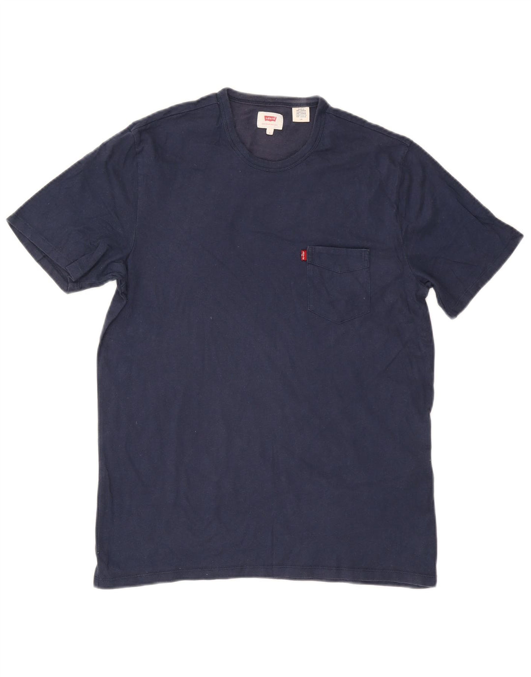 LEVI'S Mens T-Shirt Top Large Navy Blue