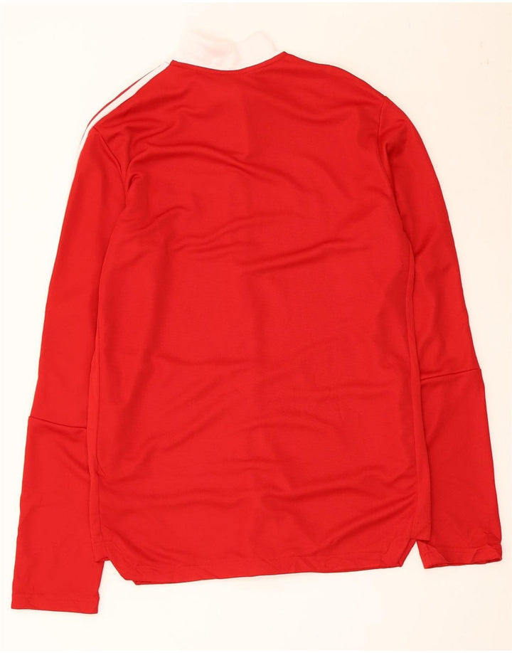 Adidas Mens Aeroready Tracksuit Top Jacket Medium Red Polyester
