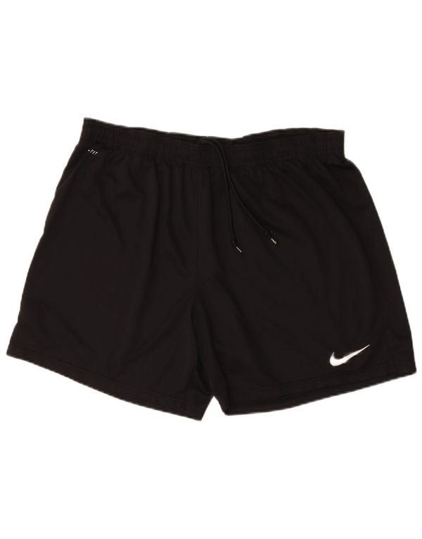 Nike Womens Dri Fit Sport Shorts XL Black Polyester