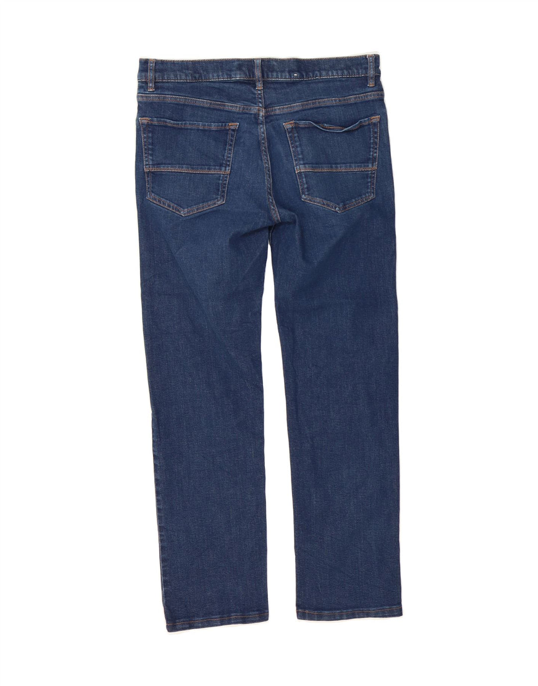TRUSSARDI Womens Straight Jeans W36 L31 Blue Polyester Vintage Trussardi and Second-Hand Trussardi from Messina Hembry 
