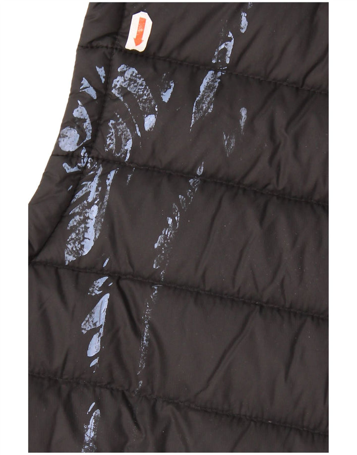 HUGO BOSS Mens Padded Gilet EU 56 3XL Black Polyamide