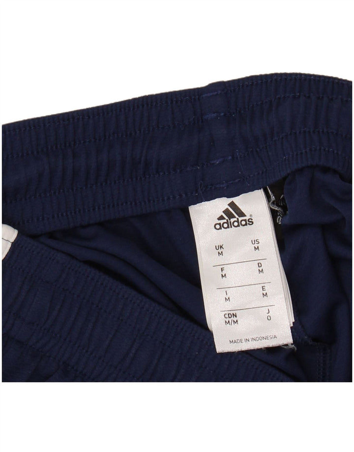 ADIDAS Mens Climalite Sport Shorts Medium  Navy Blue Polyester