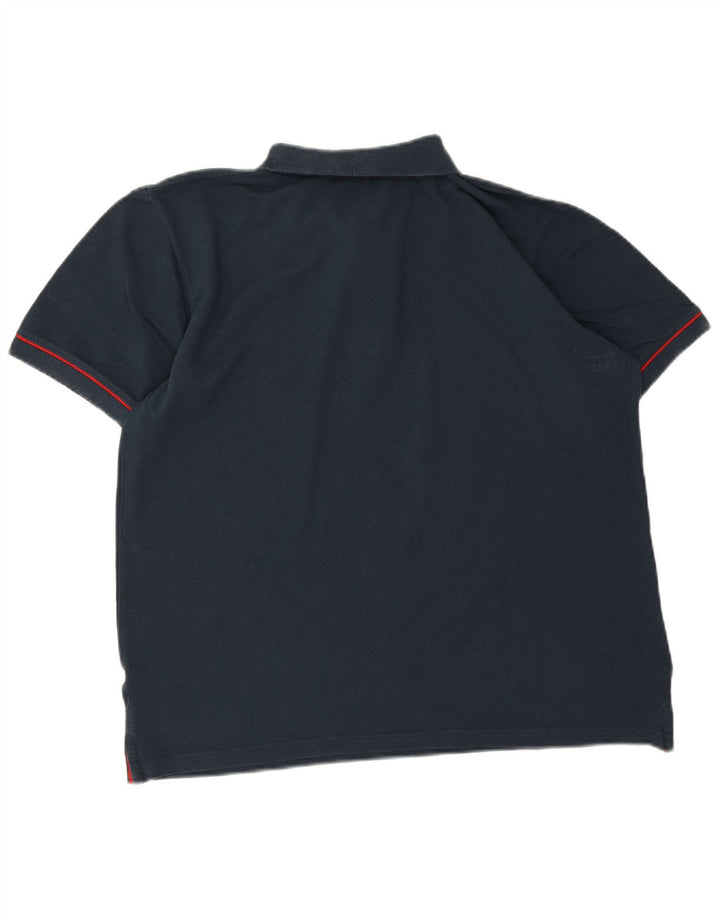Avirex Mens Polo Shirt Large Navy Blue