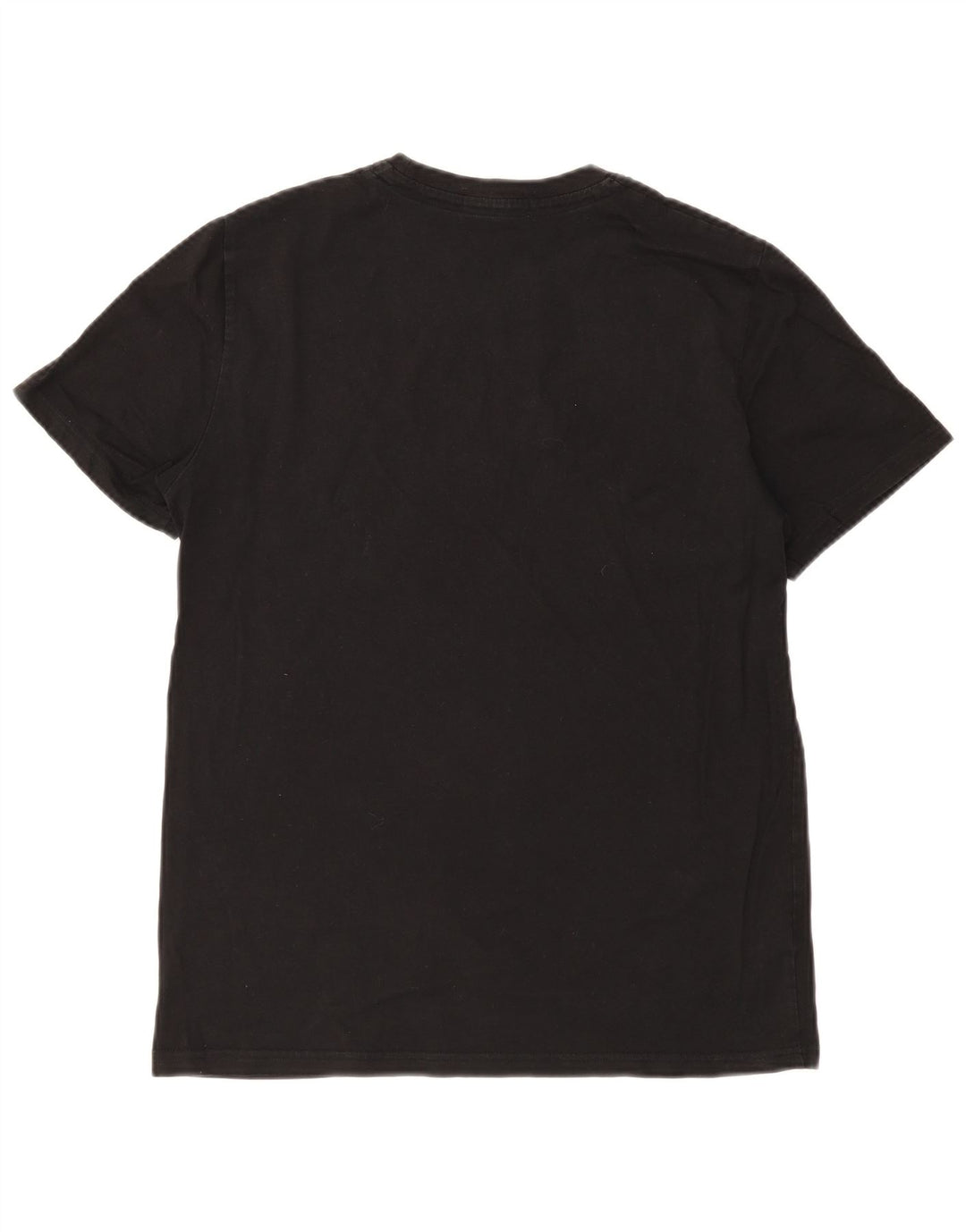 Fred Perry Mens T-Shirt Top Medium Black Cotton