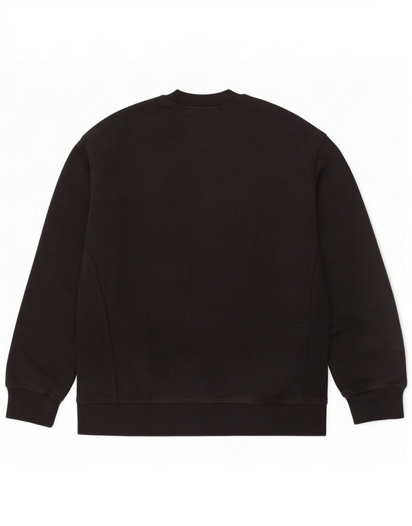 Carhartt Mens Sweatshirt Jumper Medium Black Cotton
