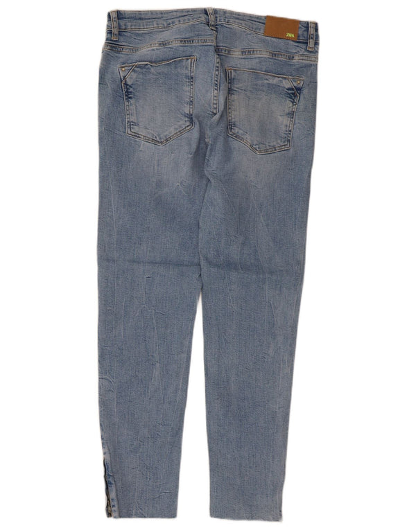 Zara Womens Slim Jeans EU 40 Medium W30 L26 Blue