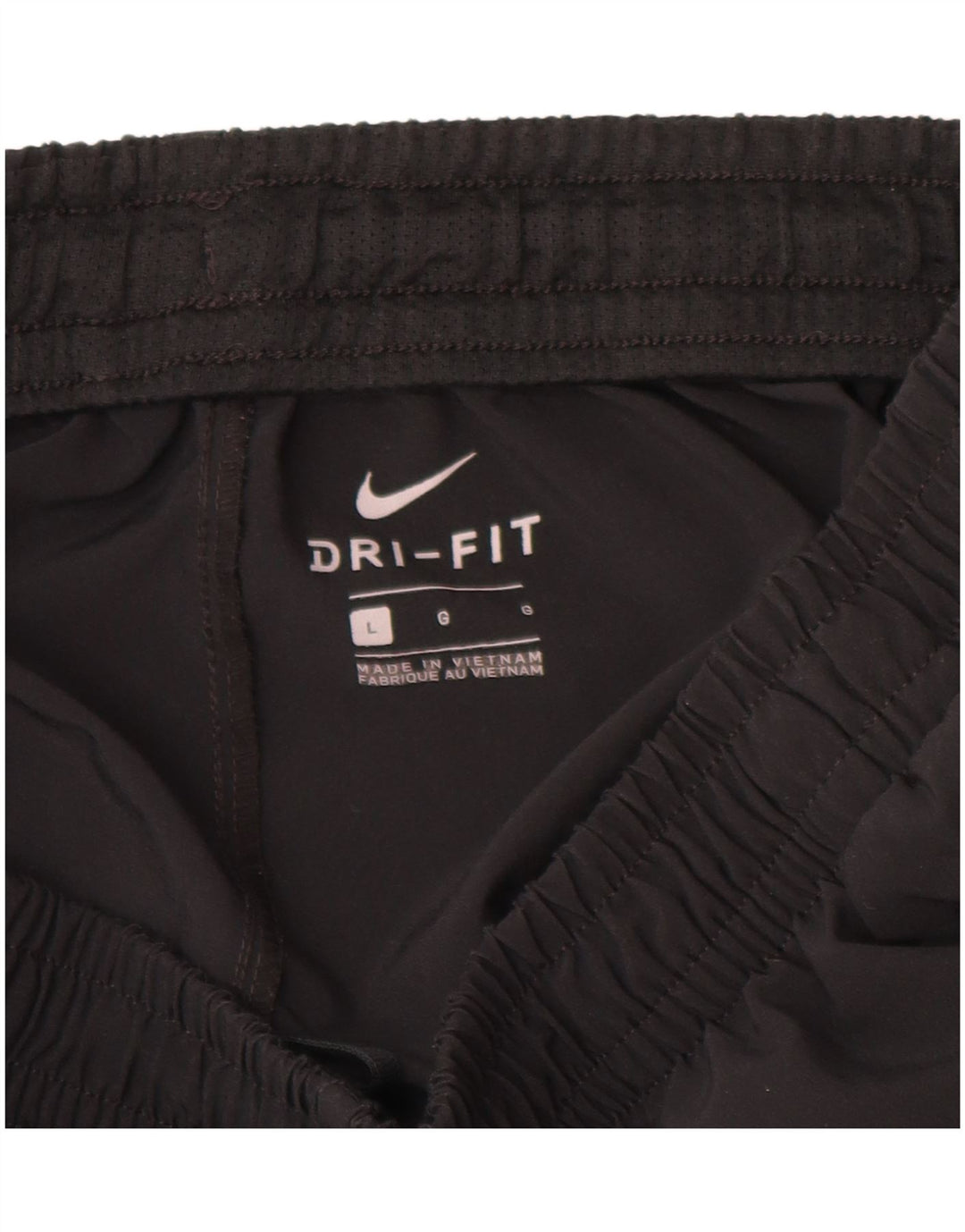 NIKE Mens Dri Fit Tracksuit Trousers Joggers Large  Black Polyester