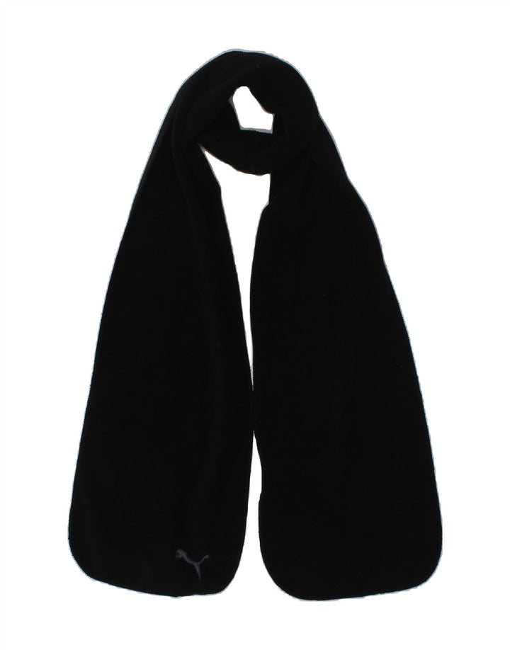 PUMA Womens Fleece Rectangle Scarf One Size Black Polyester Vintage Puma and Second-Hand Puma from Messina Hembry 