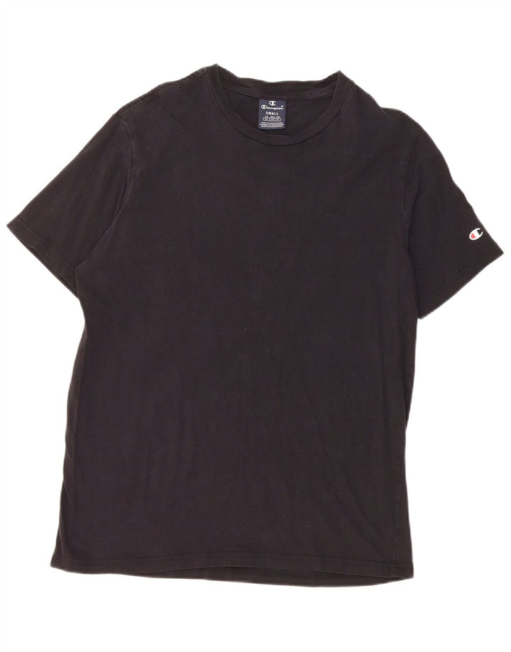 Champion Womens T-Shirt Top UK 10 Small Black
