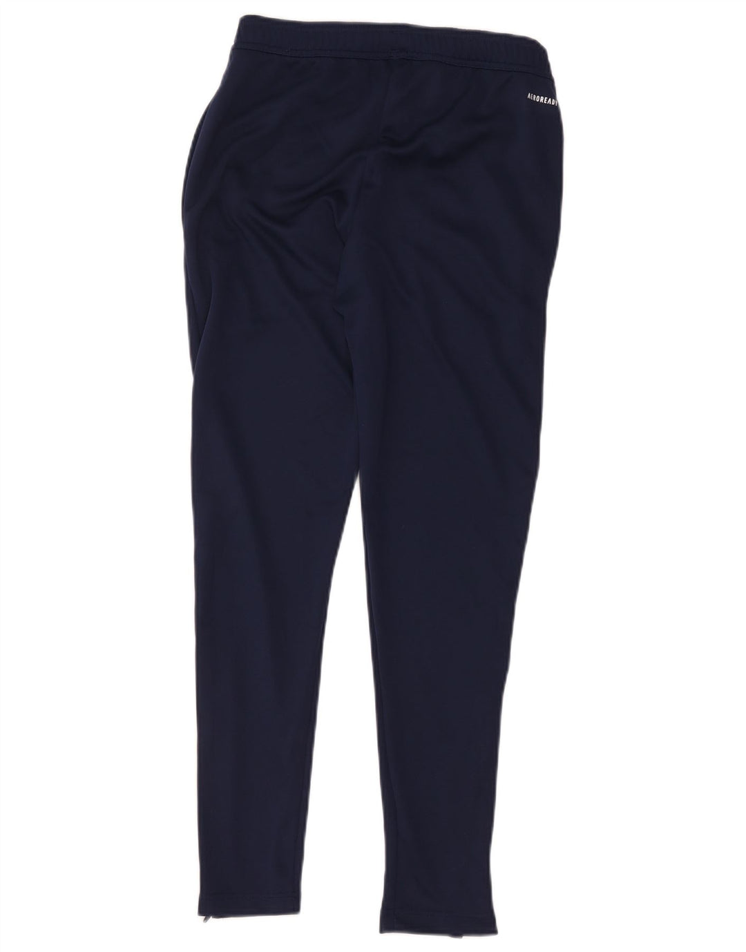 Adidas Mens Aeroready Tracksuit Trousers Small Navy Blue Polyester