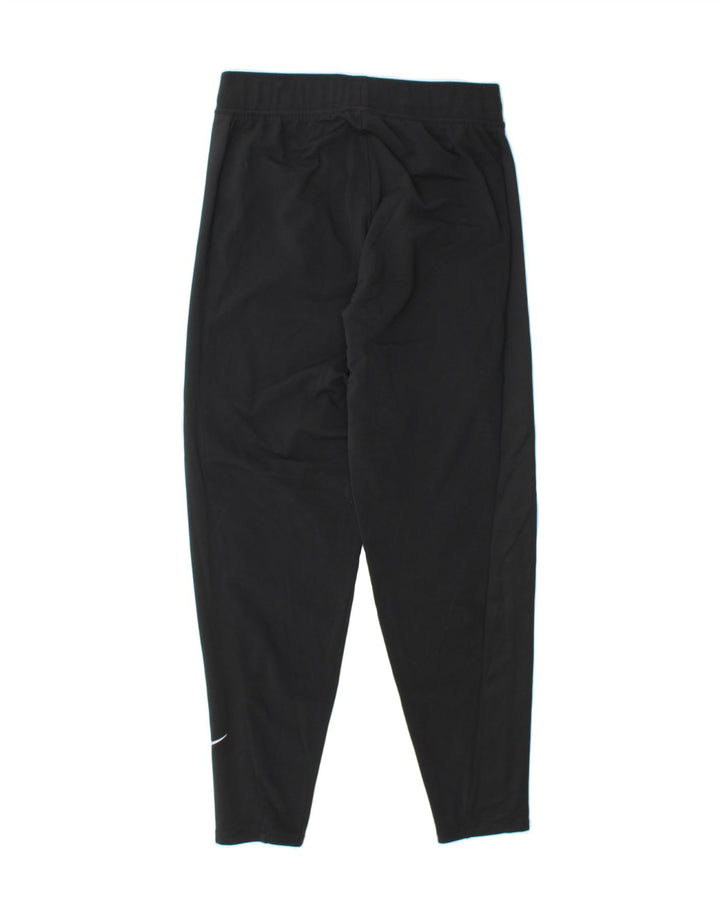 NIKE Womens Dri Fit Tracksuit Trousers UK 8 Small Black Polyester Vintage Nike and Second-Hand Nike from Messina Hembry 