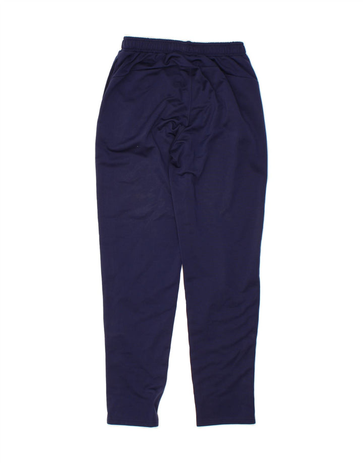 PUMA Boys Tracksuit Trousers 13-14 Years XL Navy Blue Polyester Vintage Puma and Second-Hand Puma from Messina Hembry 