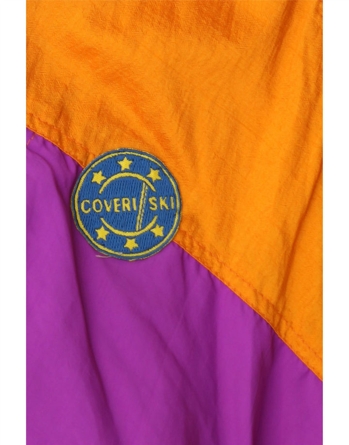 Coveri Mens Ski Jumpsuit Large  Orange Colourblock