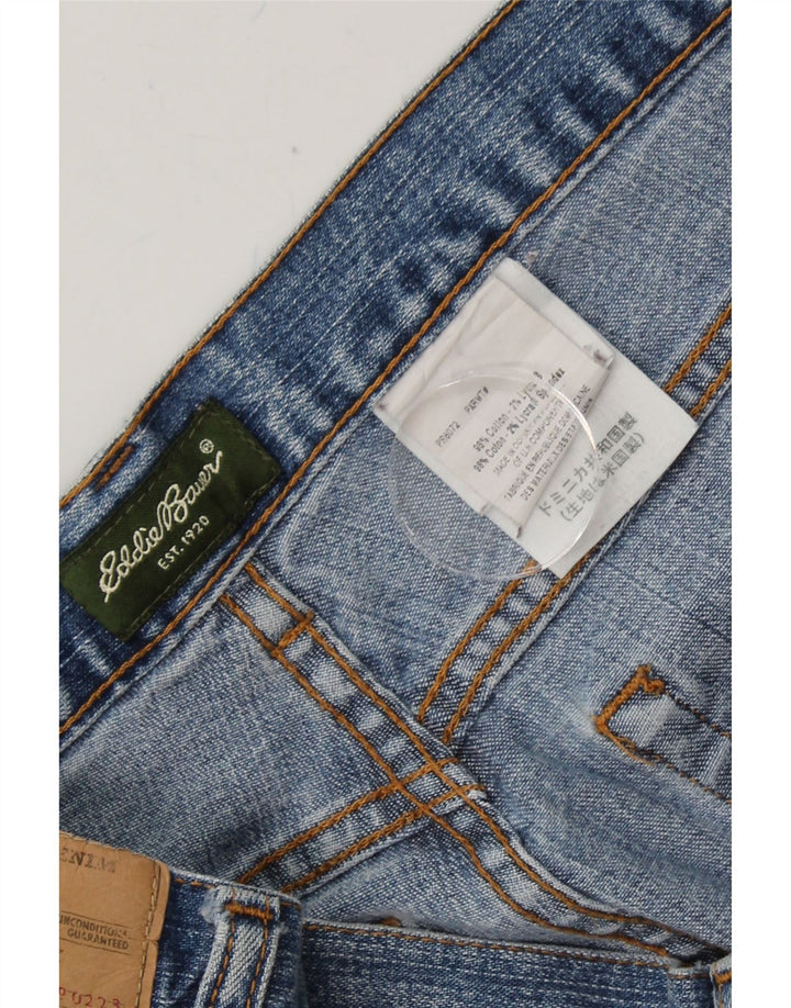 EDDIE BAUER Womens Straight Jeans US 8 Medium W32 L30 Blue Cotton Vintage Eddie Bauer and Second-Hand Eddie Bauer from Messina Hembry 