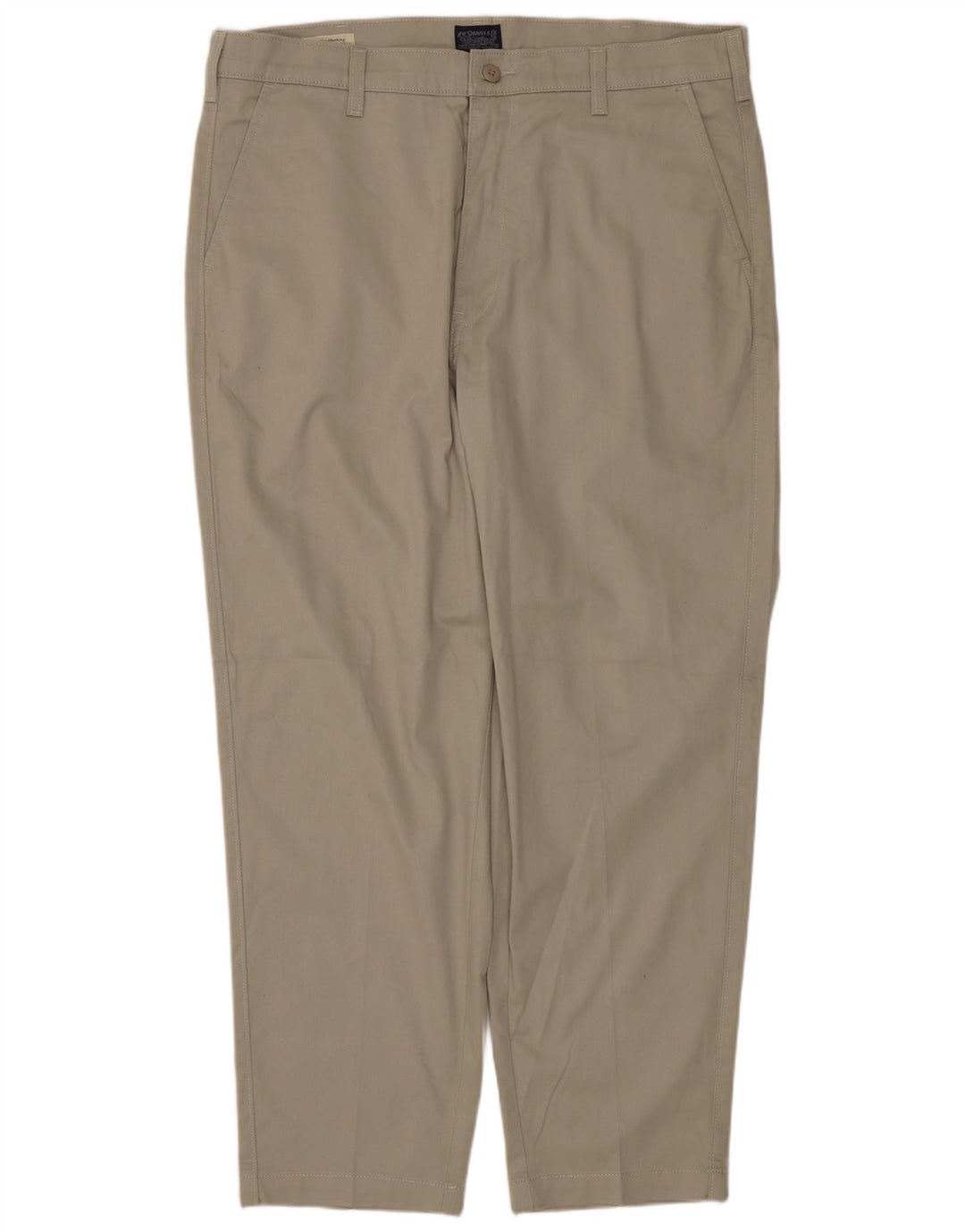 LEVI'S Mens Tapered Chino Trousers W36 L28 Beige Cotton