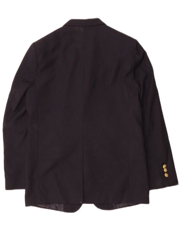 Nautica Boys 2 Button Blazer Jacket 13-14 Years Black Polyester