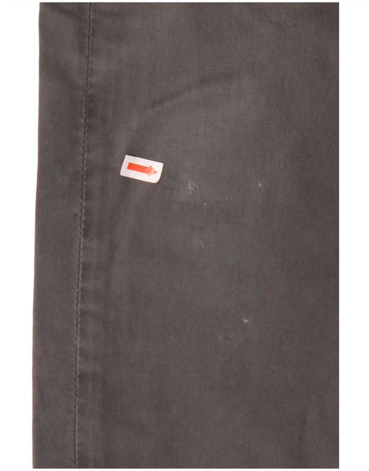 LEVI'S Mens Straight Casual Trousers W34 L32 Grey Cotton