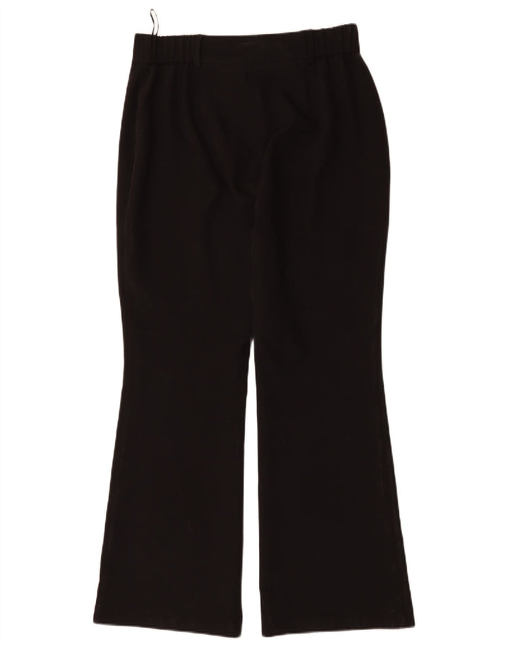 LIPSY Womens Bootcut Casual Trousers UK 12 Medium W30 L30 Black Polyester