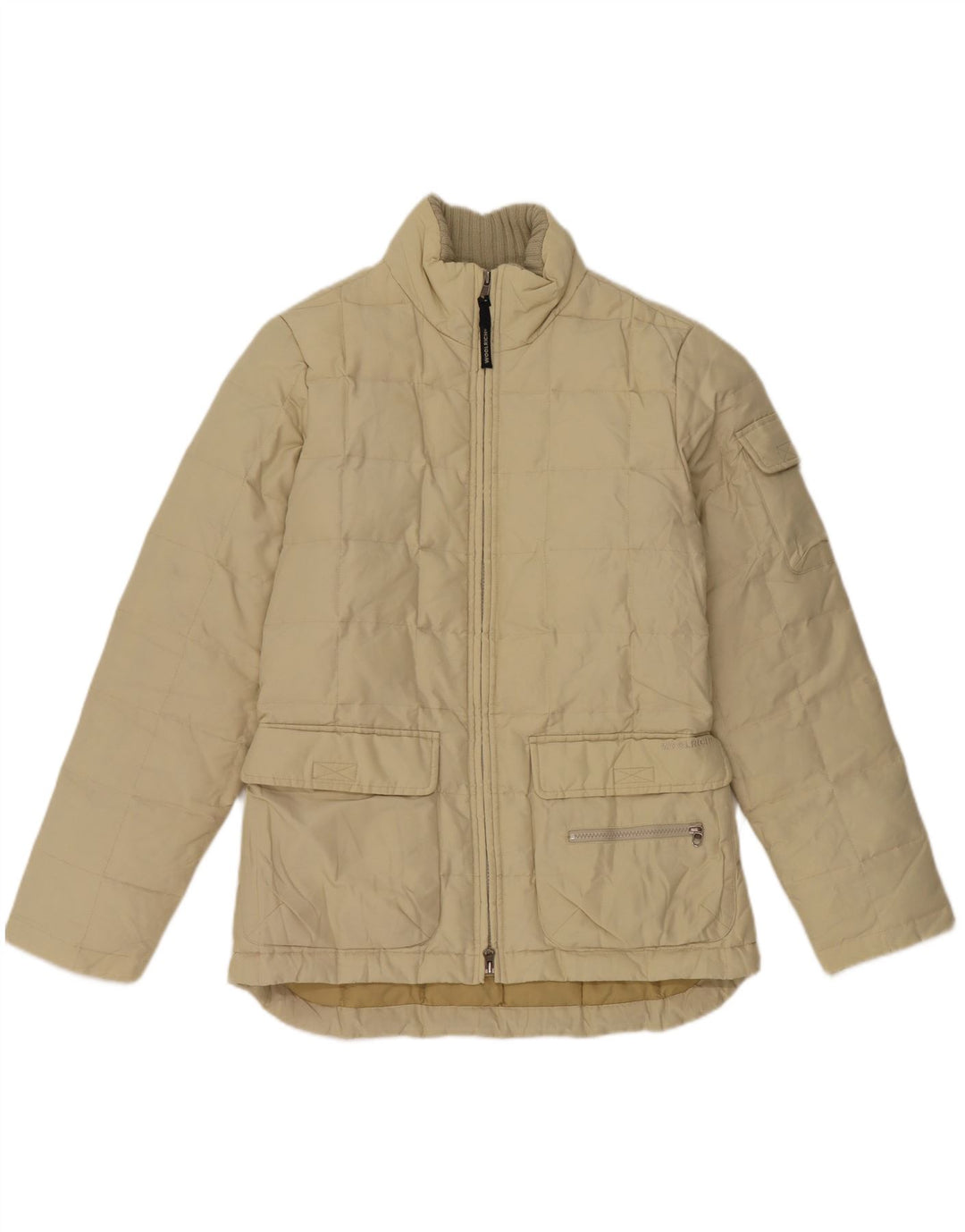 Woolrich Womens Padded Jacket UK 14 Large Beige