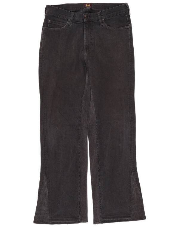 Lee Mens Flared Jeans W32 L31 Black