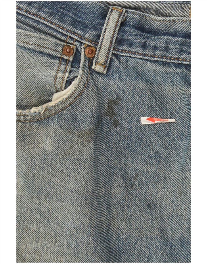 Levi's Mens 501 Straight Jeans W36 L29 Blue Cotton