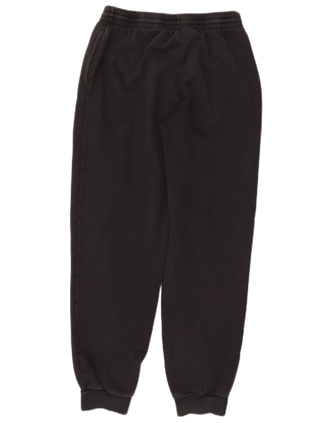 ADIDAS Boys Tracksuit Trousers Joggers 15-16 Years Black Cotton