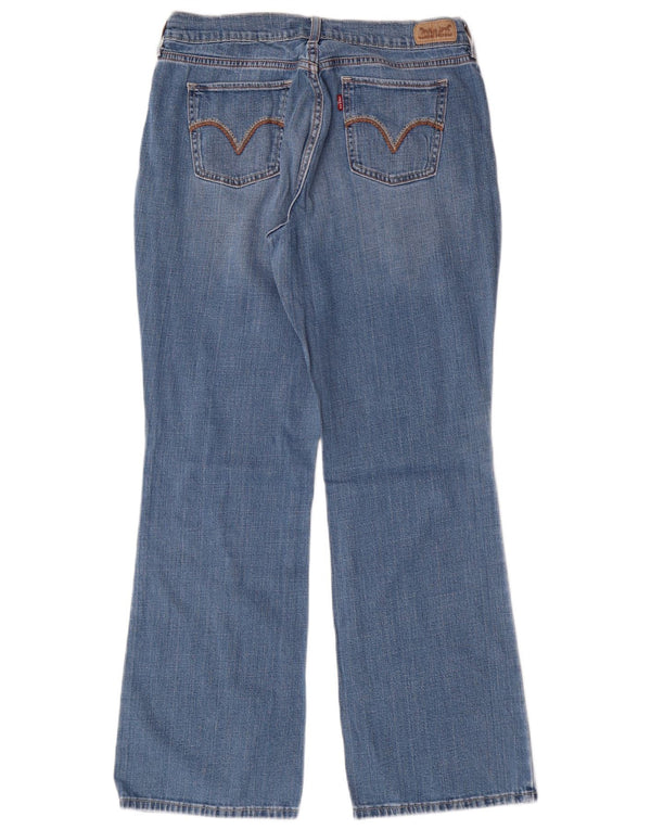 Levi's Womens 515 Bootcut Jeans US 10 Large W30 L32 Blue Cotton Classic