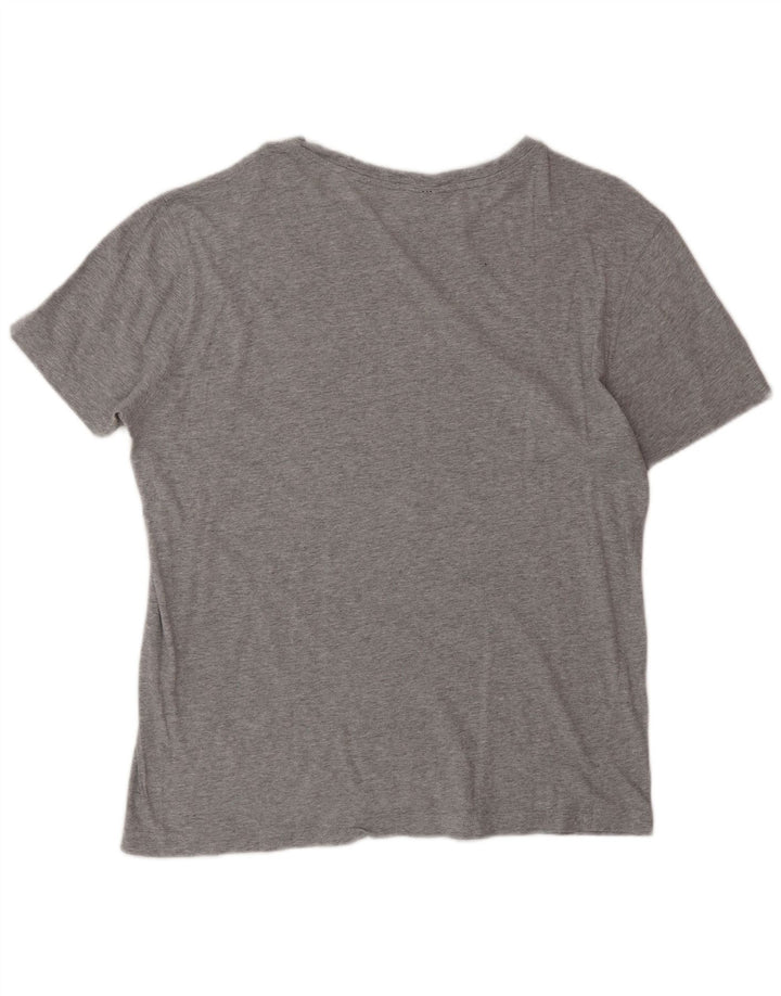 Champion Mens Rochester Graphic T-Shirt Top Large Grey Cotton